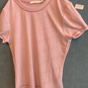 NWOT  Lush Crop‎ Top Short Sleeve Top Size Sm